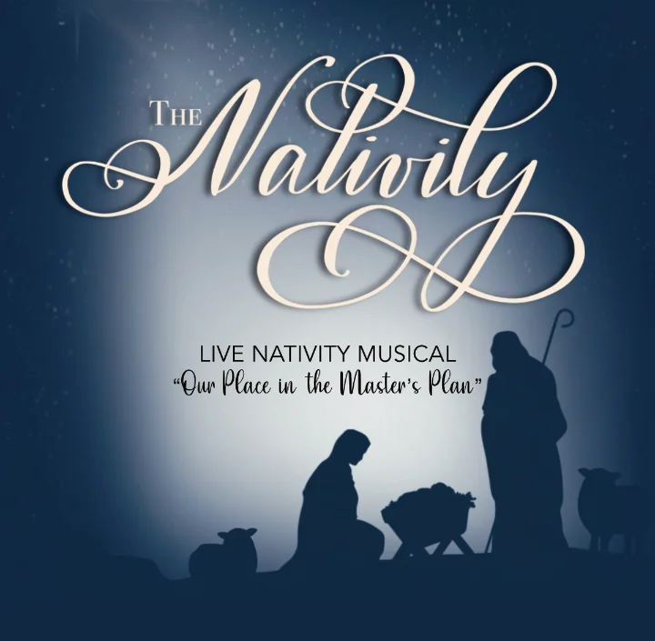 Nativity scene with the Holy Family